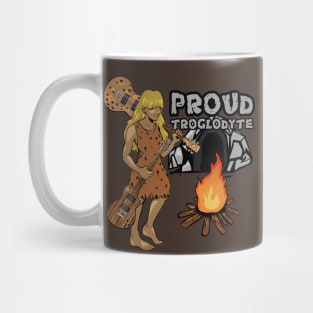 Proud Troglodyte Blonde Mug